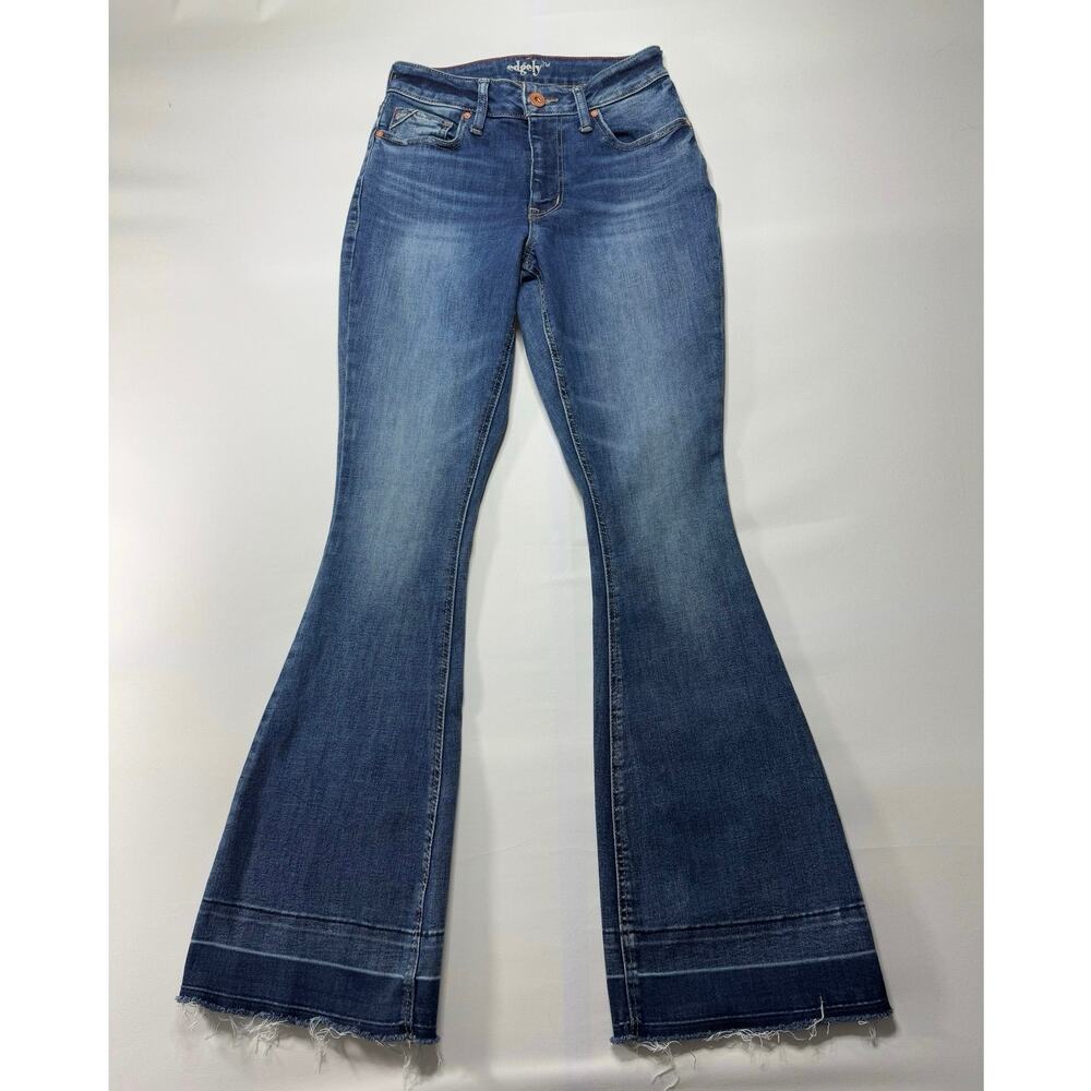 Stylish Blue Flare Jeans for Women